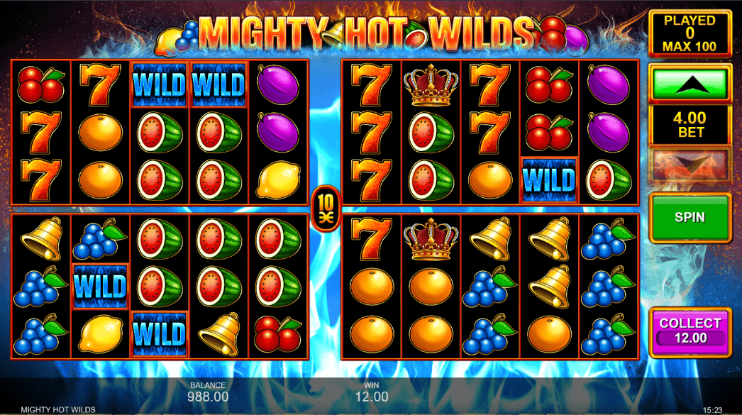 Προεπισκόπηση του Mighty Hot Wilds Slot/#3 Προεπισκόπηση του Mighty Hot Wilds Slot/#3