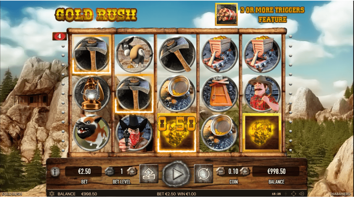 Προεπισκόπηση του Gold Rush Slot/#1
