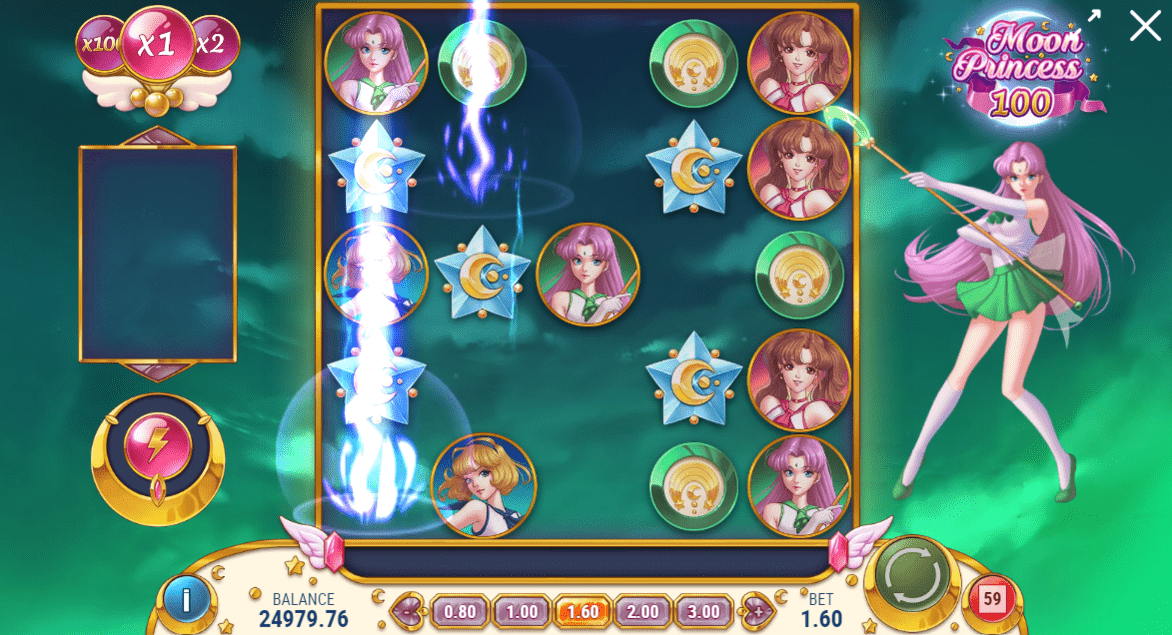 Προεπισκόπηση του Moon Princess 100 Slot/#2