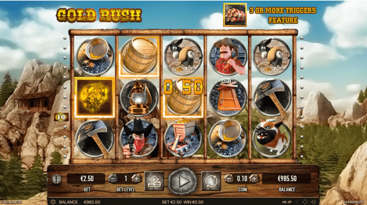 Προεπισκόπηση του Gold Rush Slot/#3