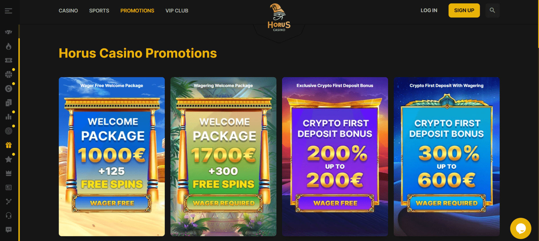 Προεπισκόπηση του Horus Casino/#4