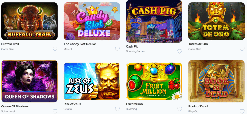 Προεπισκόπηση των παιχνιδιών του Oxi Casino #1
