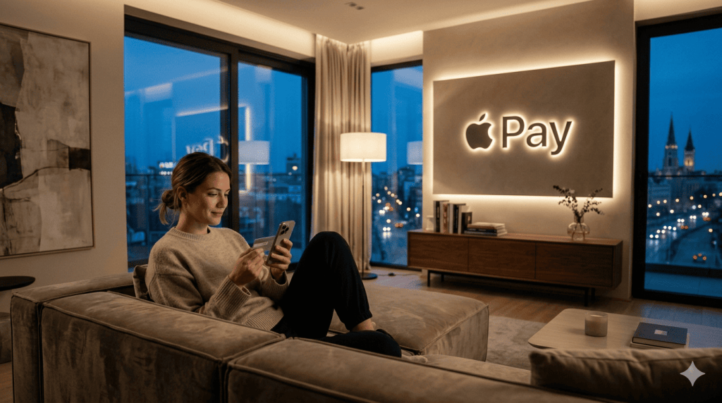 Πληρωμή σε online καζίνο με Apple Pay από το σπίτι